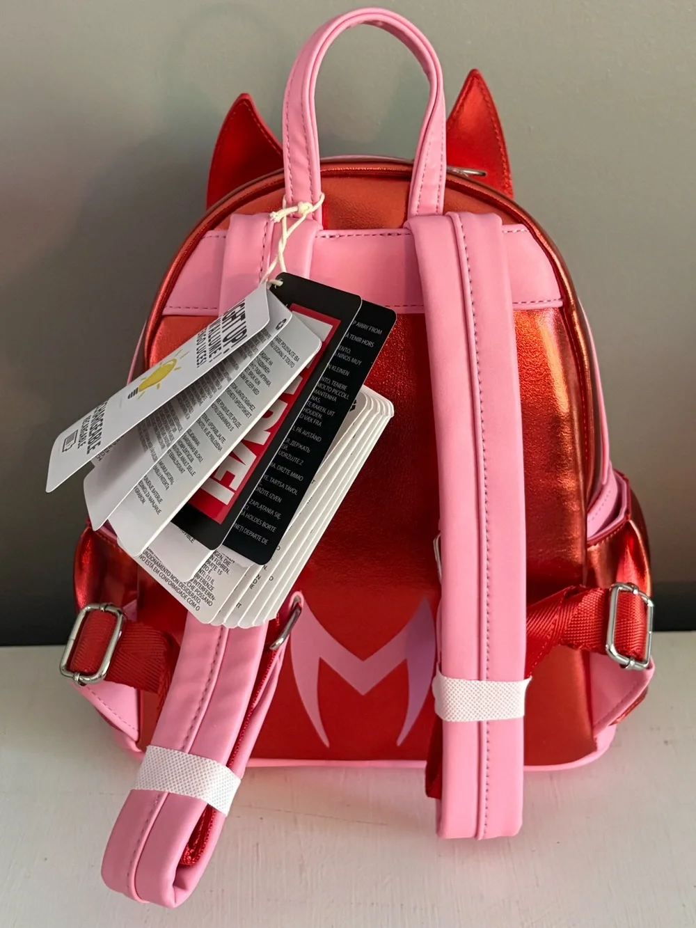 Loungefly Marvel Scarlet With Metallic Figural Light-Up Mini Backpack